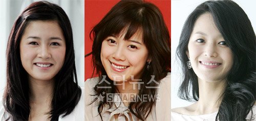 남상미, 구혜선, 이영아 (왼쪽부터)