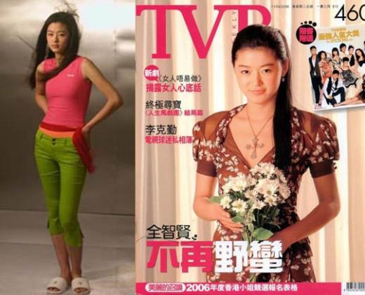 ↑라네즈 광고 촬영(왼쪽),중국 잡지 표지(오른쪽)