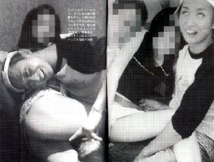 ↑일본매체 \'주간 겐다이\'가 보도한 오노 사토시 \'대마초·섹스 스캔들\' 기사의 관련 사진