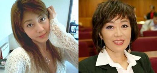 ↑이지현(왼쪽)과 하춘화(오른쪽)