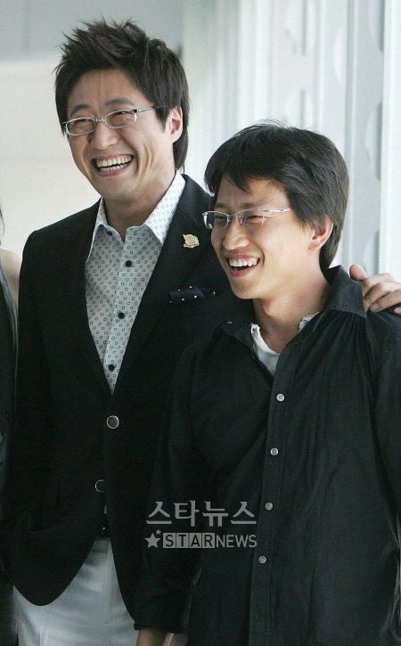 SBS \'바람의 화원\'에서 두 번째 호흡을 자랑하는 박싱양과 장태유 감독(왼쪽부터) ⓒ임성균 기자 tjdrbs23@