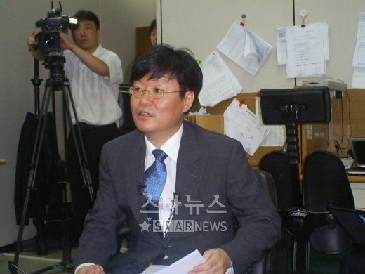 정연주 KBS 사장의 변호인단 ⓒ최문정 기자