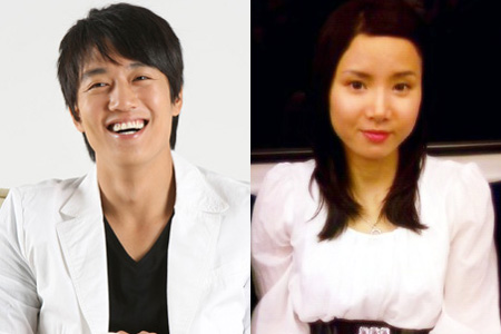 ↑김래원과 남현희. <남현희 사진출처=남현희 미니홈피>