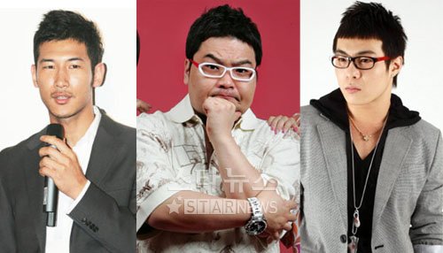 ↑올해 사망한 故 이언,터틀맨 임성훈,김민수(왼쪽부터)