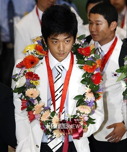 2008 베이징 올림픽 배드민턴 혼합복식조 국가대표 선수 이용대ⓒ인천국제공항=임성균 기자