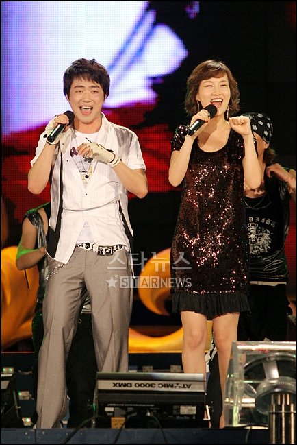 박현빈(왼쪽)과 장윤정 ⓒ홍봉진 기자 honggga@
