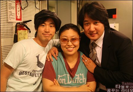 ↑'타블로와 꿈꾸는 라디오'에 출연한 안재환