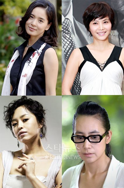 정혜영,추상미,강성연,김선경(좌측 위부터 시계방향) ⓒ머니투데이 스타뉴스