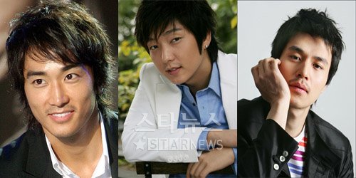 송승헌, 이준기, 이동욱(왼쪽부터) ⓒ머니투데이 스타뉴스