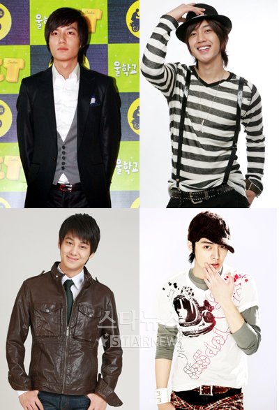 KBS 2TV '꽃보다 남자'의 F4,이민호·김현중·김범·김준