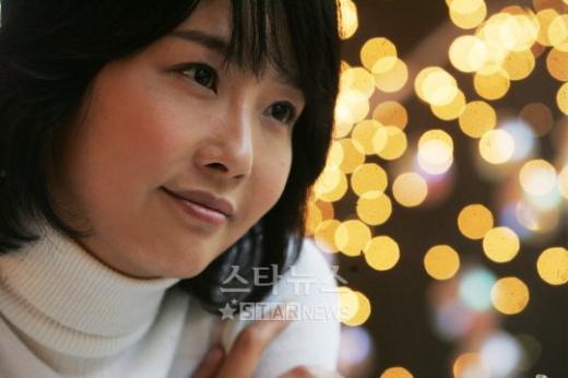 ↑2006년 1월2일 서울 강남의 한 카페에서 인터뷰를 가진 최진실