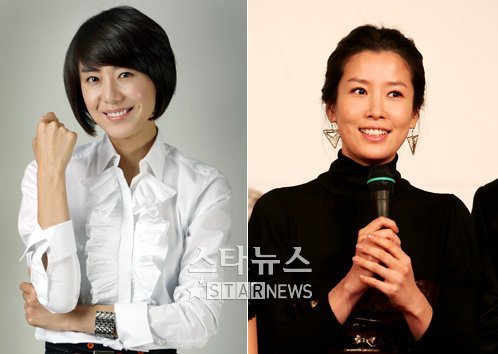 SBS 주말극 '가문의 영광'의 윤정희와 KBS 2TV 주말극 '내사랑 금지옥엽'의 이태란 ⓒ머니투데이 스타뉴스