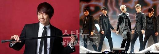 ↑비(왼쪽)과 동방신기