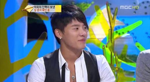 ↑MBC '놀러와'에 출연한 동방신기의 시아준수