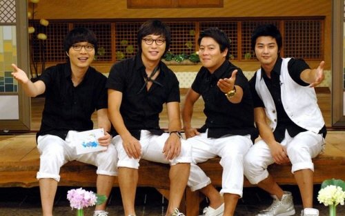 KBS 2TV '상상플러스-시즌2'의 MC-신정환,탁재훈,이재훈,김지훈 <사진출처=KBS>