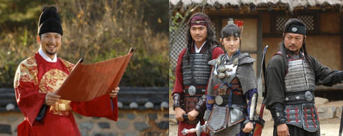 KBS 2TV '대왕세종'과 '천추태후' <사진출처=KBS><br /><br />
