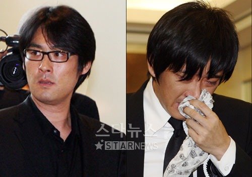고 최진실의 전 남편 조성민과 동생 최진영 ⓒ머니투데이 스타뉴스
