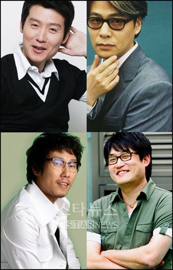 ↑이현우, 윤상, 김현철, 윤종신(왼쪽 위부터 시계방향으로)