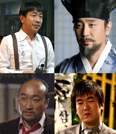 ↑ 박철민, 류승룡, 윤제문, 장원영 (왼쪽위 사진부터 시계방향)