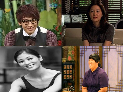 비, 이영애, 장미란, 강수진(왼쪽 위부터 시계방향) <사진=KBS, MBC>