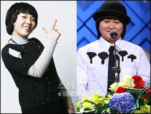 2008년 각종 방송을 통해 맹활약 중인 개그우먼 신봉선(왼쪽)과 김신영 ⓒ머니투데이 스타뉴스