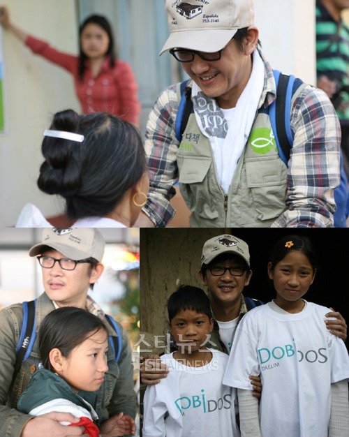 베트남 봉사활동에 참여한 최진영 <사진제공=MBC'기분좋은 날'>