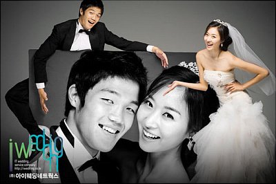 ↑ 축구선수 정성룡-임미정 커플 ⓒ임미정 미니홈피