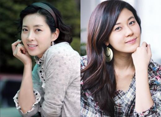 ↑ 드라마 '온에어'의 송윤아(왼쪽)과 김하늘