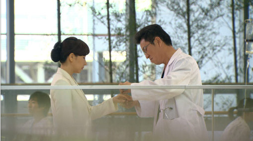 '종합병원2'의 마상미(김소이 분)와 박재훈 교수(오욱철 분) <사진제공=MBC 캡쳐>