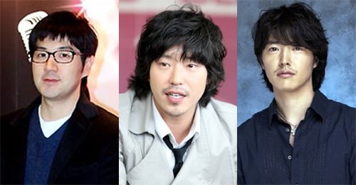 KBS 1TV 새 일일극 '집으로 가는길' 남자 주인공으로 확정된 한상진(왼쪽)과 앞서 출연이 불발된 엄기준(가운데)과 윤상현