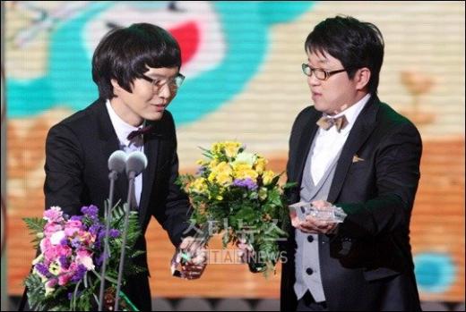 신정환과 정형돈 ⓒ임성균 기자