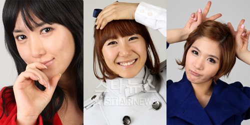가비앤제이의 정혜민,장희영,노시현(왼쪽부터) ⓒ홍봉진 기자 honggga@