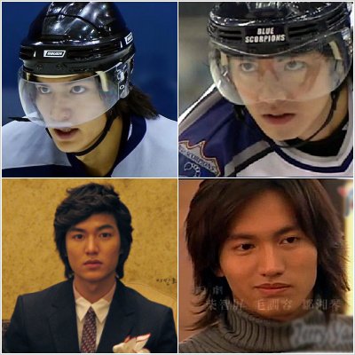 ↑이민호 키무라타쿠야 언승욱 (왼쪽 위부터 시계방향)