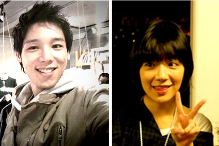 사촌사이인 신예 이정준(왼쪽)과 방송인 에이미 <사진출처=이정준 미니홈피(왼쪽)/올리브채널 '악녀일기'>