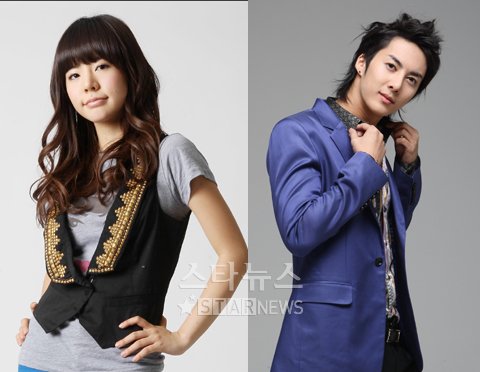 소녀시대의 멤버 써니와 SS501의 멤버 김형준 ⓒ송희진 기자