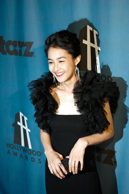할리우드 영화제에 참석한 배우 강혜정