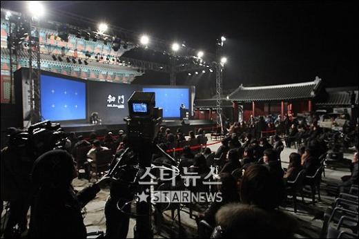 부안영상테마파크의 '인사동 스캔들' 촬영 현장 ⓒ 송희진 기자