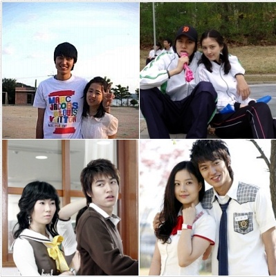 ↑ 이민호& 박보영 최은서 문채원 장미희 (왼쪽위부터 시계방향)
