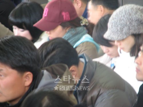 서현진(빨간모자), 문지애, 나경은 아나운서(회색모자) ⓒ머니투데이 스타뉴스