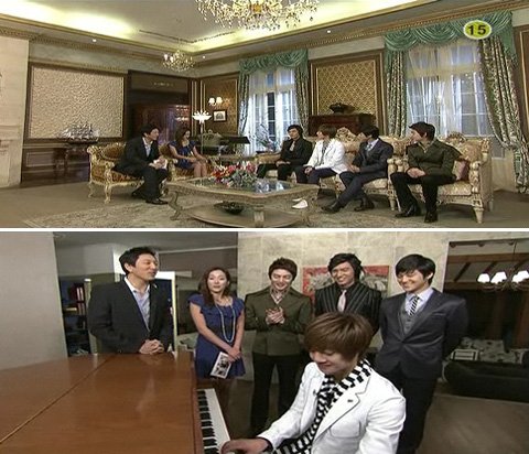 KBS 2TV '꽃보다 남자'의 화성 세트장 현장 <사진출처=방송화면캡처>