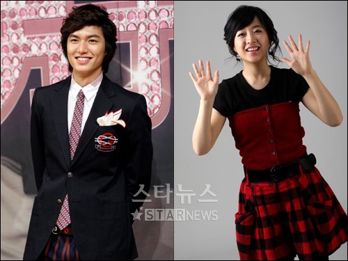 2009 연예계 최고의 기대주 이민호(왼쪽)와 박보영 ⓒ머니투데이 스타뉴스