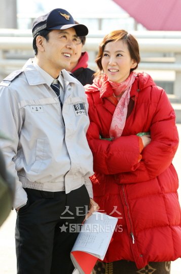 김승우와 김남주 부부 ⓒ이명근 기자 qwe123@