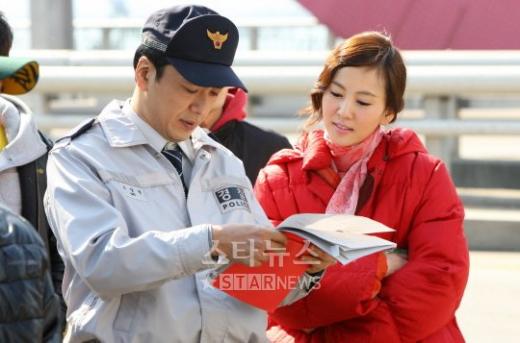 김승우와 김남주 부부 ⓒ이명근 기자 qwe123@