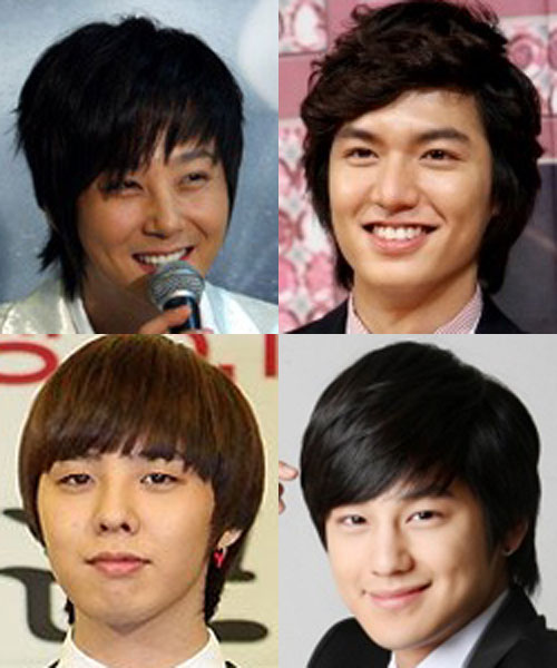 신혜성, 이민호, 김범, 지드래곤(왼쪽 위부터 시계방향)