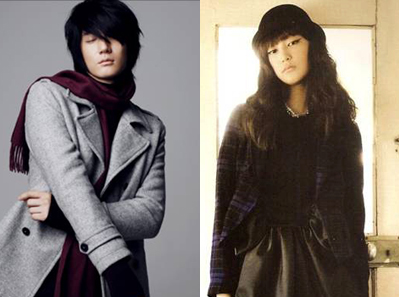 모델 최준영과 예학영 <사진제공=서태지컴퍼니>