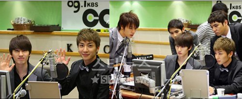 KBS 쿨FM '슈퍼주니어의 키스 더 라디오' 현장 ⓒ이명근 기자