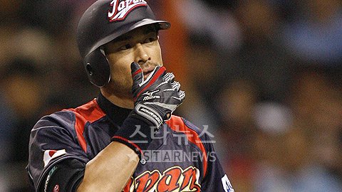  ↑ 일본 야구 대표팀의 스즈키 이치로 ⓒ출처 :WBC 홈페이지