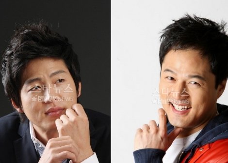 KBS 2TV '해피선데이'의 새코너 MC로 투입된 이정진(왼쪽)과 김성민 ⓒ머니투데이 스타뉴스