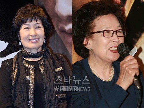 김혜자 나문희(오른쪽) ⓒ 머니투데이 스타뉴스