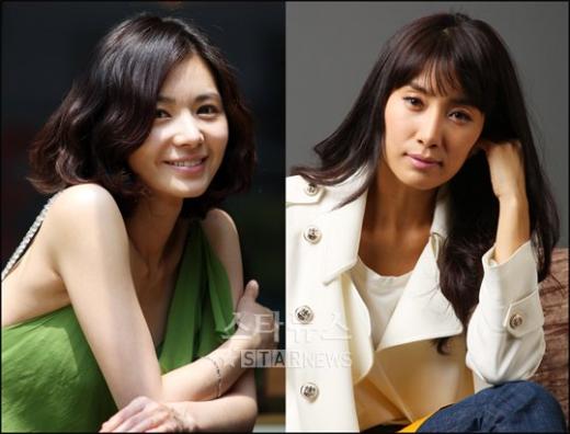 '아내의 유혹'에서 열연한 배우 장서희(왼쪽)와 김서형 ⓒ이명근, 송희진 기자 